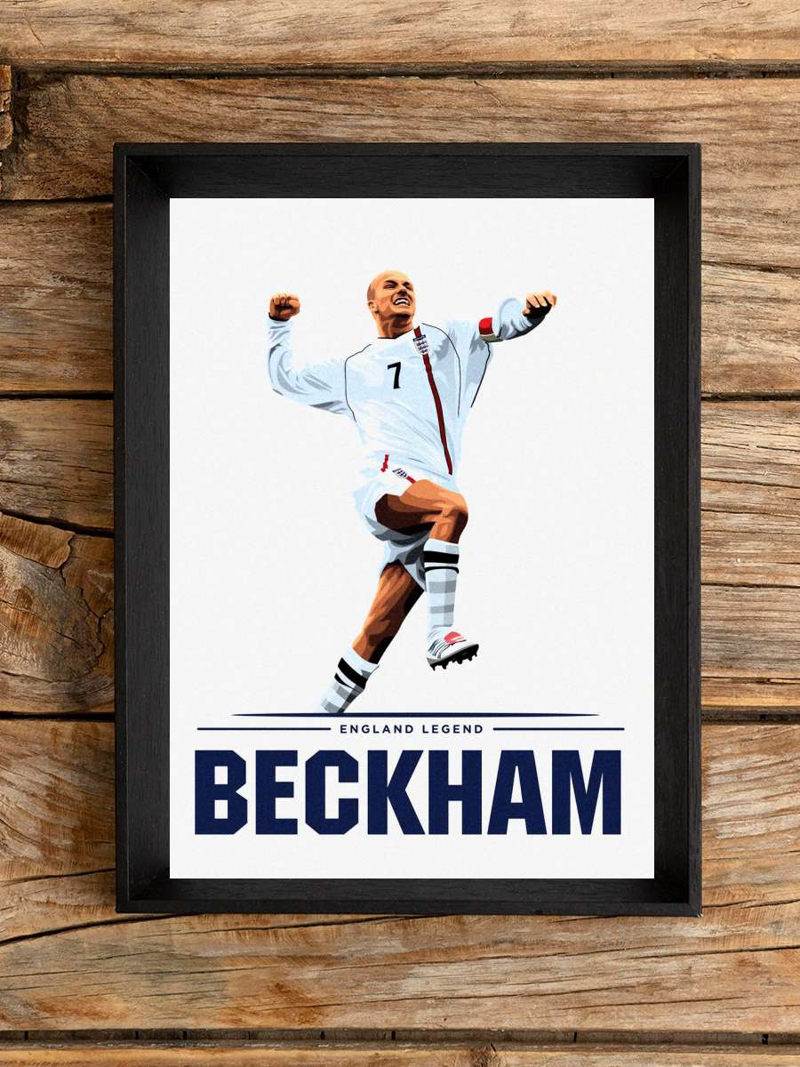David Beckham Art Futbol Poster Çerçevesiz Yüksek Kalite Futbolcu Duvar Poster
