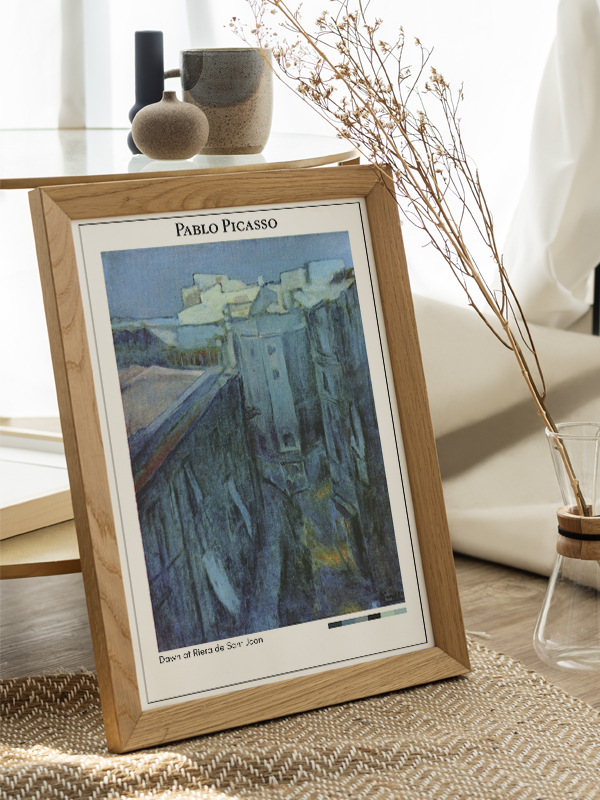 Pablo Picasso Dawn at Riera de Sant Joan Poster