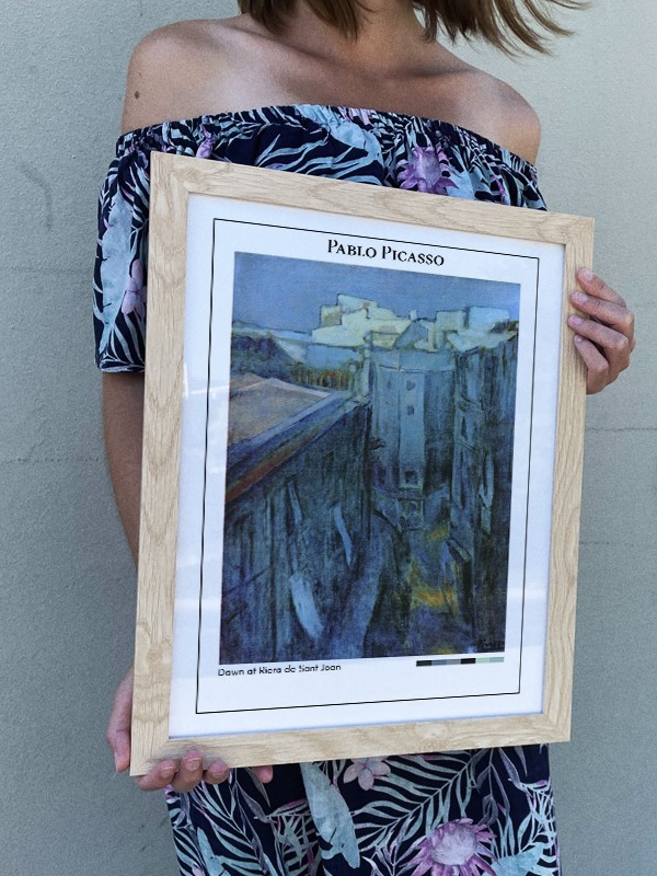 Pablo Picasso Dawn at Riera de Sant Joan Poster