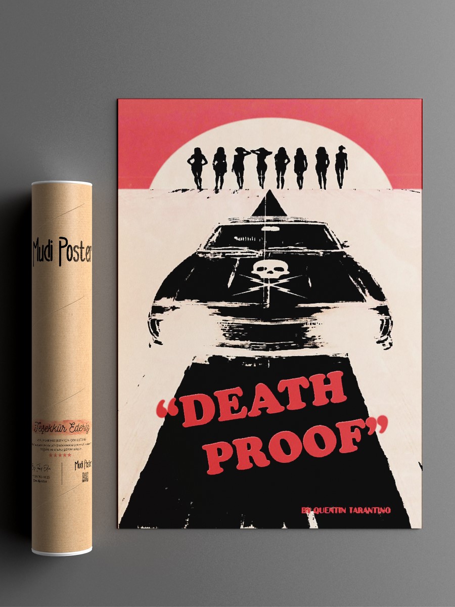 Death Proof  Poster, Çerçevesiz Tv Film Poster