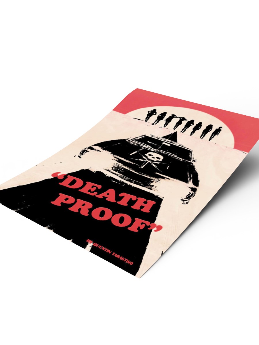 Death Proof  Poster, Çerçevesiz Tv Film Poster