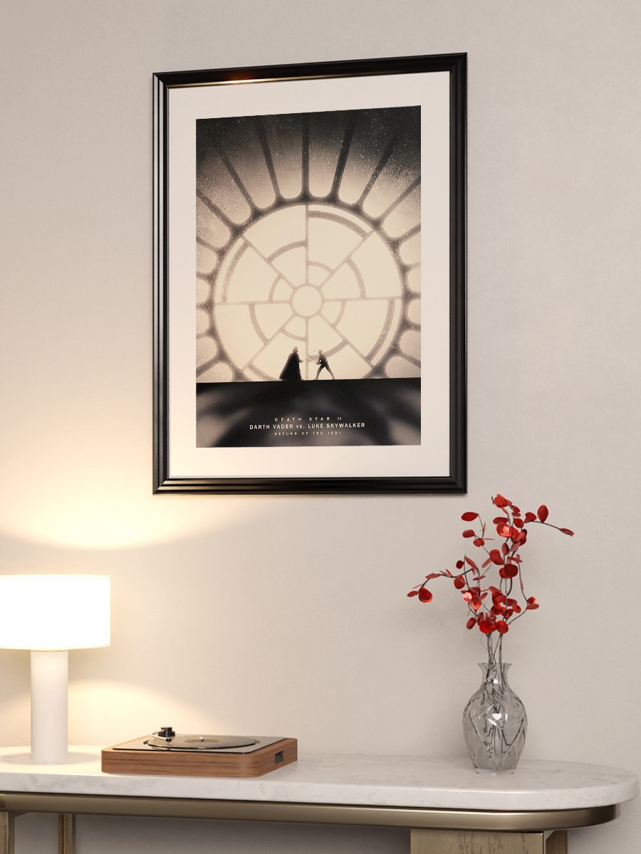 Death Star II Poster, Çerçevesiz Tv Film Poster