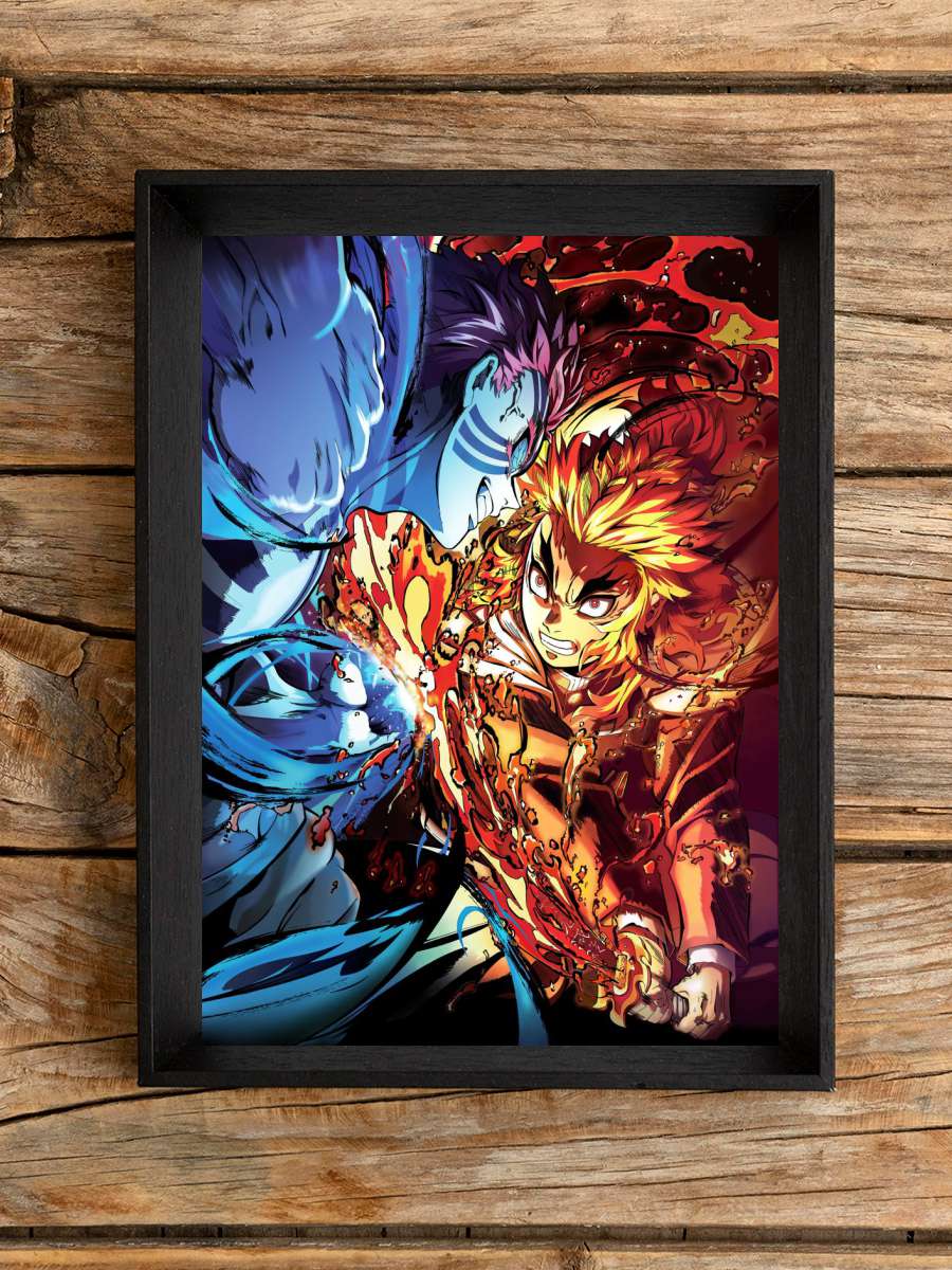 Demon Slayer Anime Anime Poster Çerçevesiz Yüksek Kalite Anime Duvar Poster