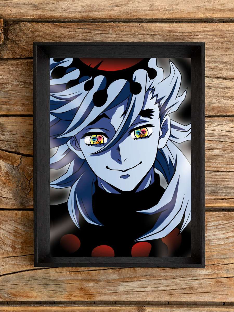 Demon Slayer Douma Anime Poster Çerçevesiz Yüksek Kalite Anime Duvar Poster