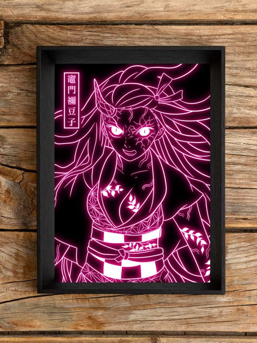 Demon Slayer Nezuko Anime Poster Çerçevesiz Yüksek Kalite Anime Duvar Poster