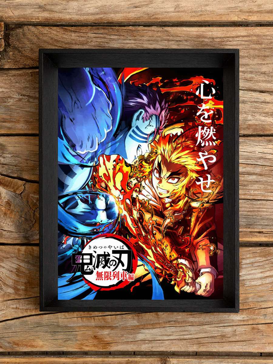 Demon Slayer Anime Poster Çerçevesiz Yüksek Kalite Anime Duvar Poster