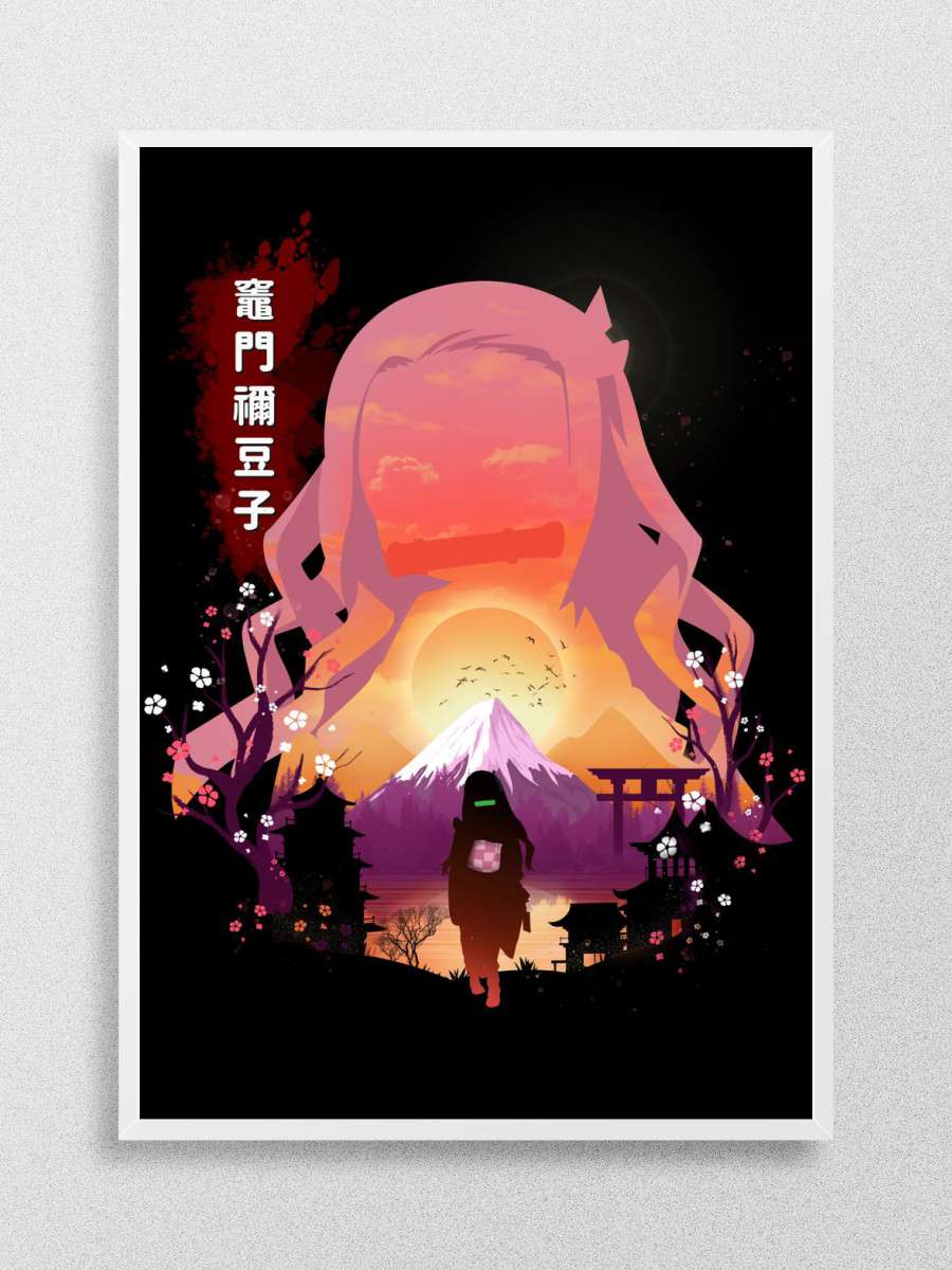 Demon Slayer Anime Poster Çerçevesiz Yüksek Kalite Anime Duvar Poster