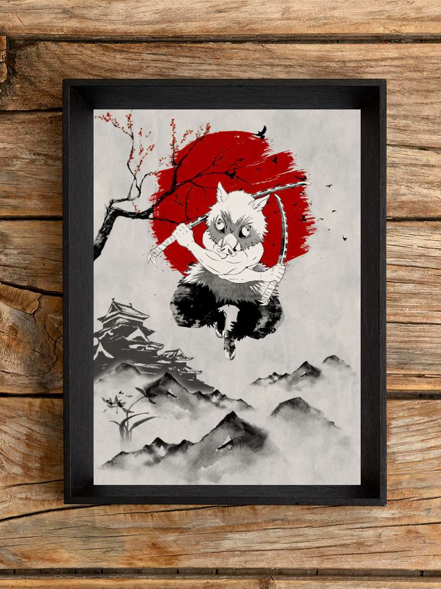 Demon Slayer Anime Poster Çerçevesiz Yüksek Kalite Anime Duvar Poster
