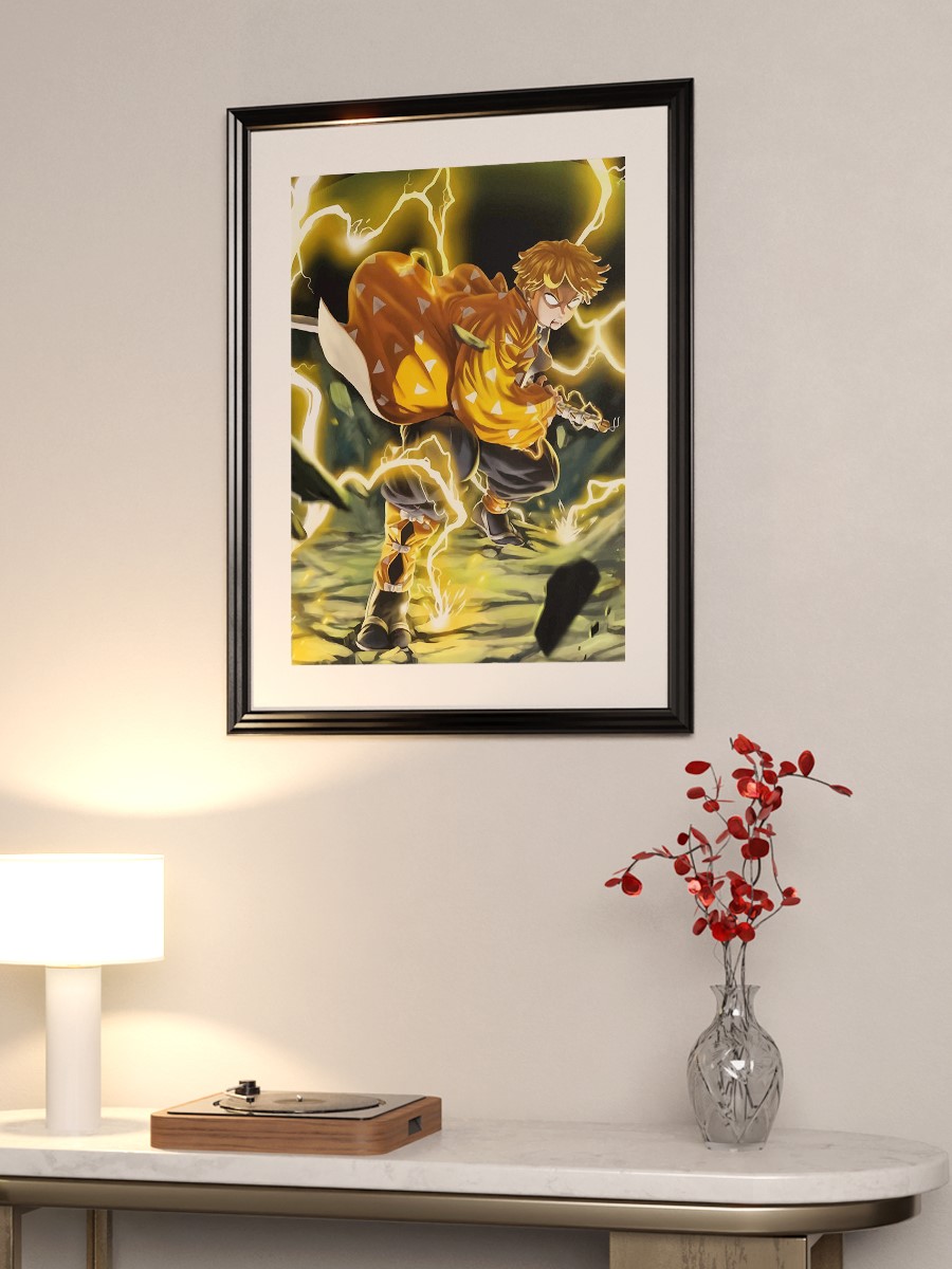 Demon Slayer Anime Poster Çerçevesiz Yüksek Kalite Anime Duvar Poster