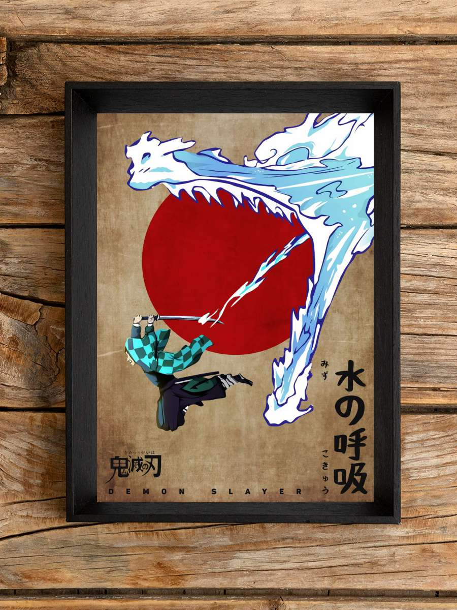 Demon Slayer Anime Poster Çerçevesiz Yüksek Kalite Anime Duvar Poster