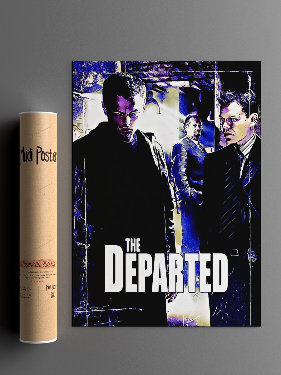  Departed 1 Poster, Çerçevesiz Tv Film Poster