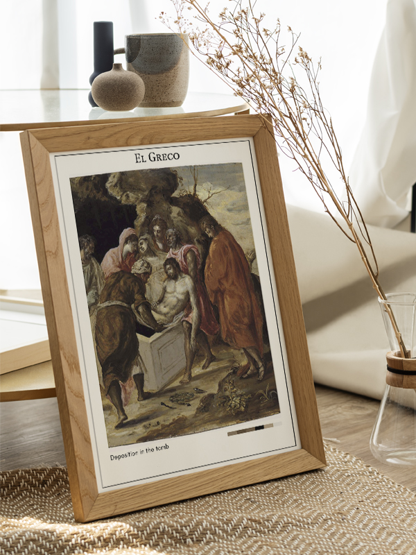 El Greco Deposition in the tomb Poster