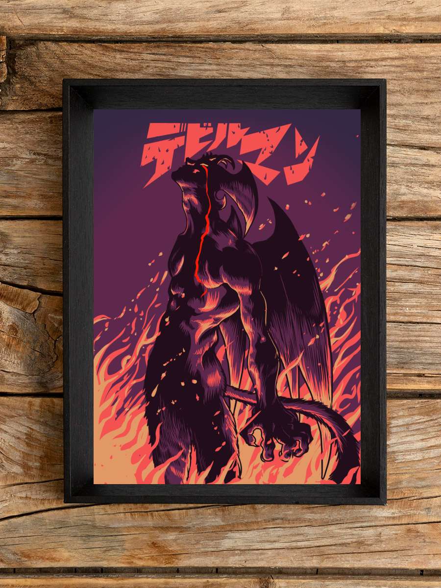 Devilman Crybaby Anime Poster Çerçevesiz Yüksek Kalite Anime Duvar Poster