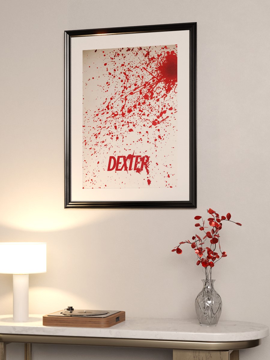 Dexter 1 Poster, Çerçevesiz Tv Film Poster