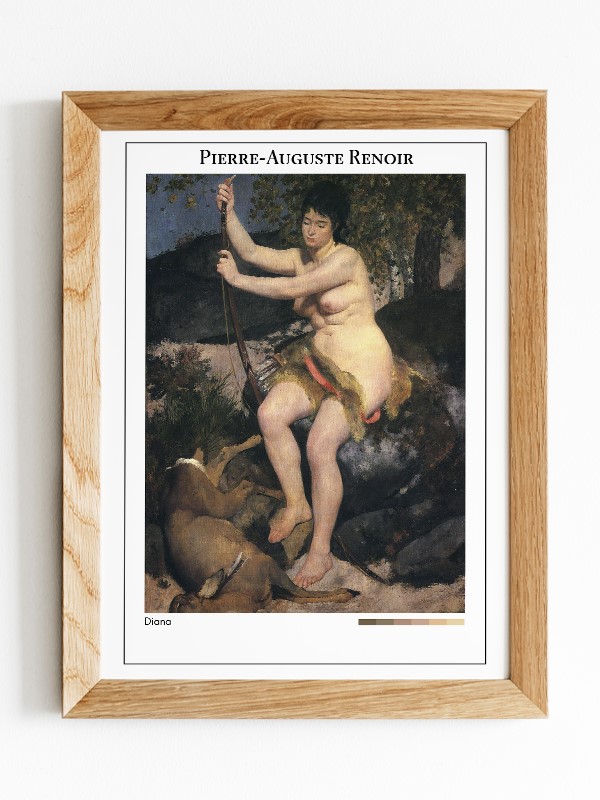 Pierre-Auguste Renoir Diana Poster