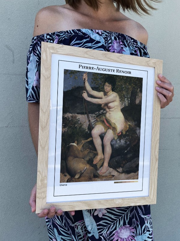Pierre-Auguste Renoir Diana Poster