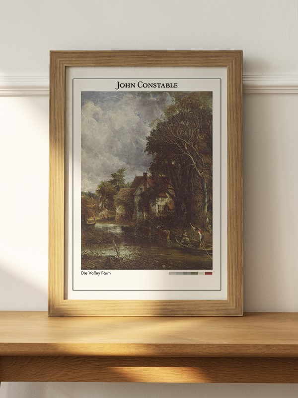 John Constable Die Valley Farm Poster - En İyi Fiyatlarla