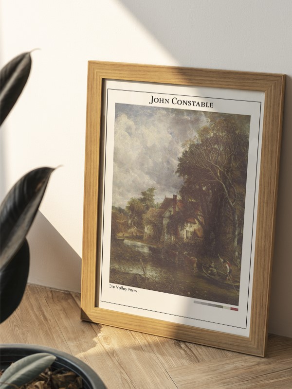 John Constable Die Valley Farm Poster