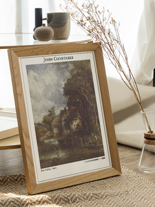 John Constable Die Valley Farm Poster