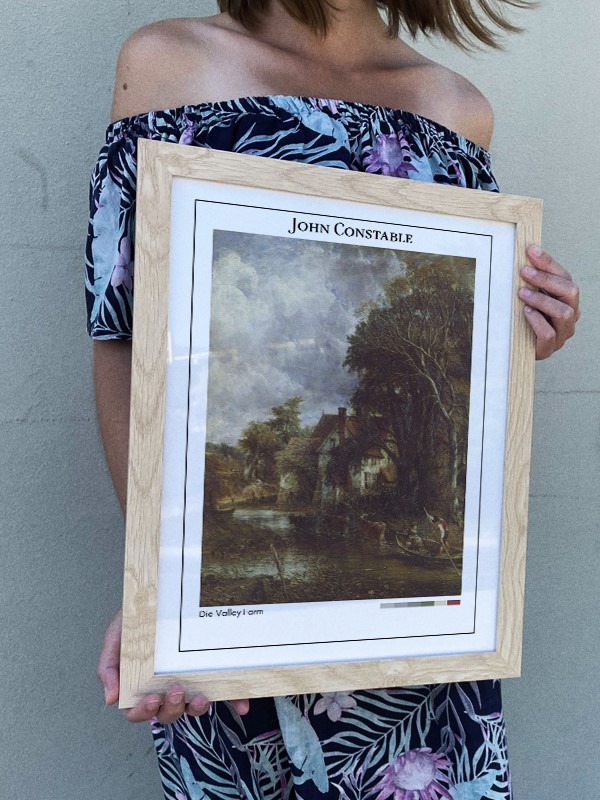 John Constable Die Valley Farm Poster