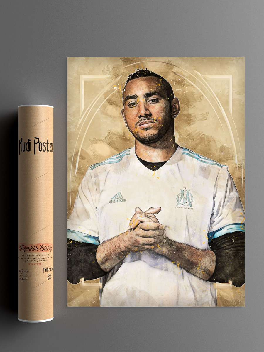 Dimitri Payet Futbol Poster Çerçevesiz Yüksek Kalite Futbolcu Duvar Poster