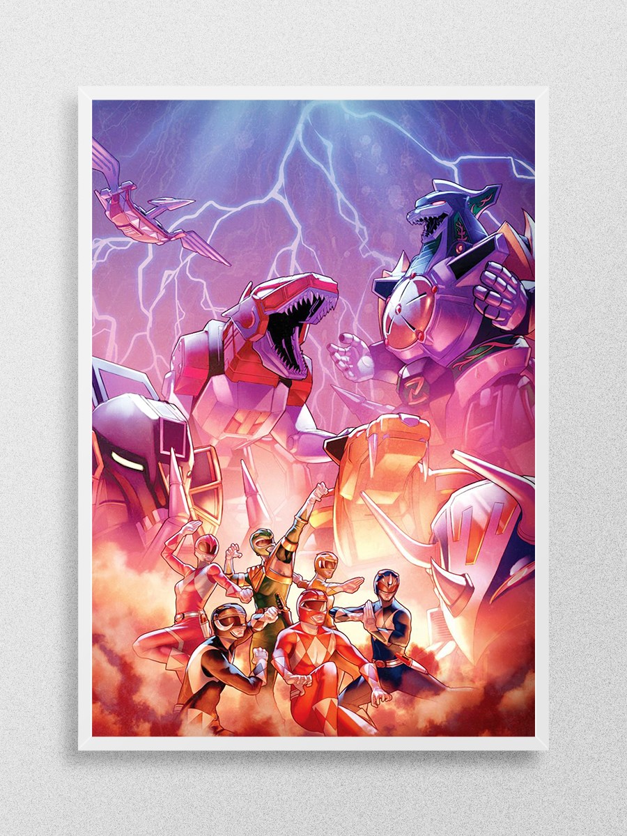 Dino Force Anime Poster Çerçevesiz Yüksek Kalite Anime Duvar Poster