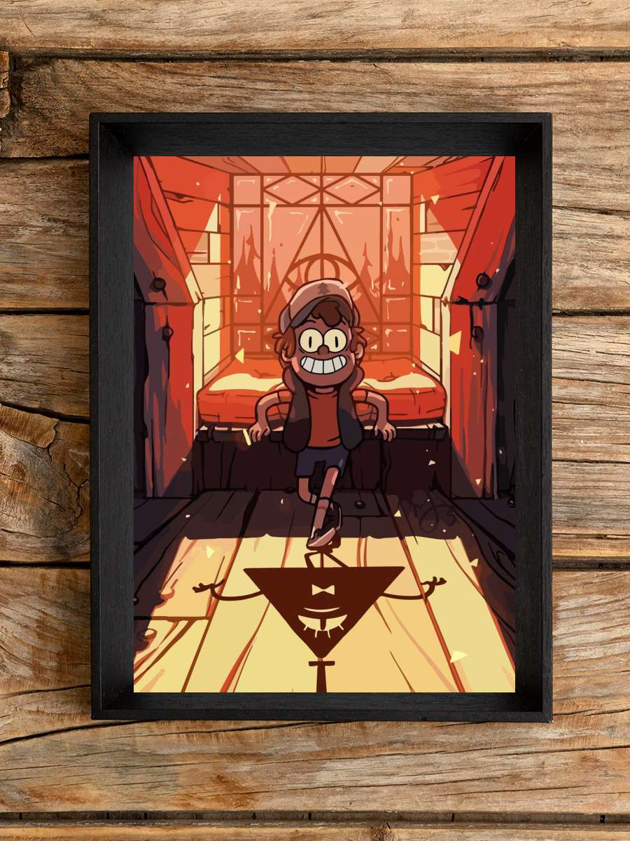 Dipper pines Gravity falls Anime Poster Çerçevesiz Yüksek Kalite Anime Duvar Poster