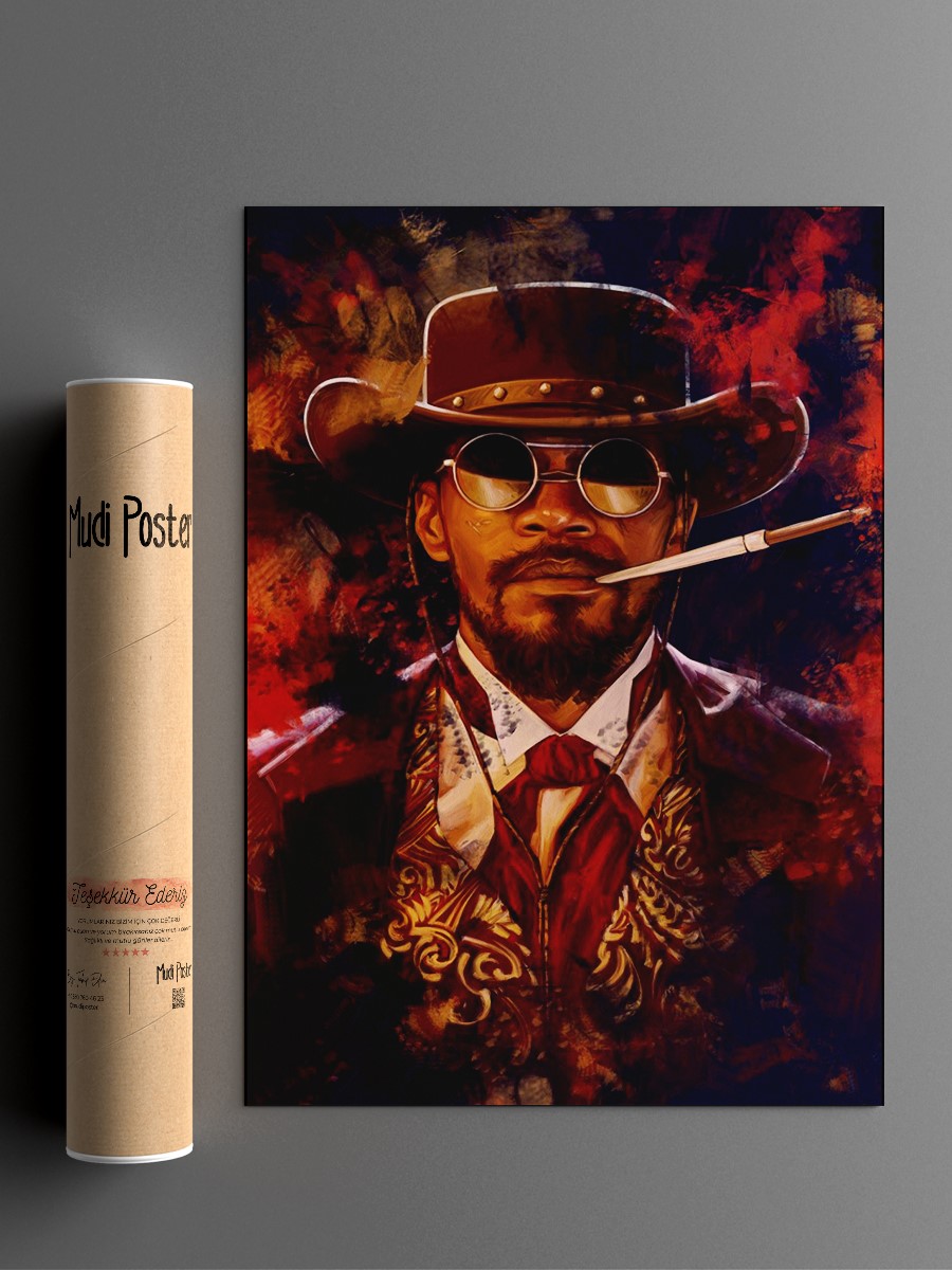 Django Poster, Çerçevesiz Tv Film Poster