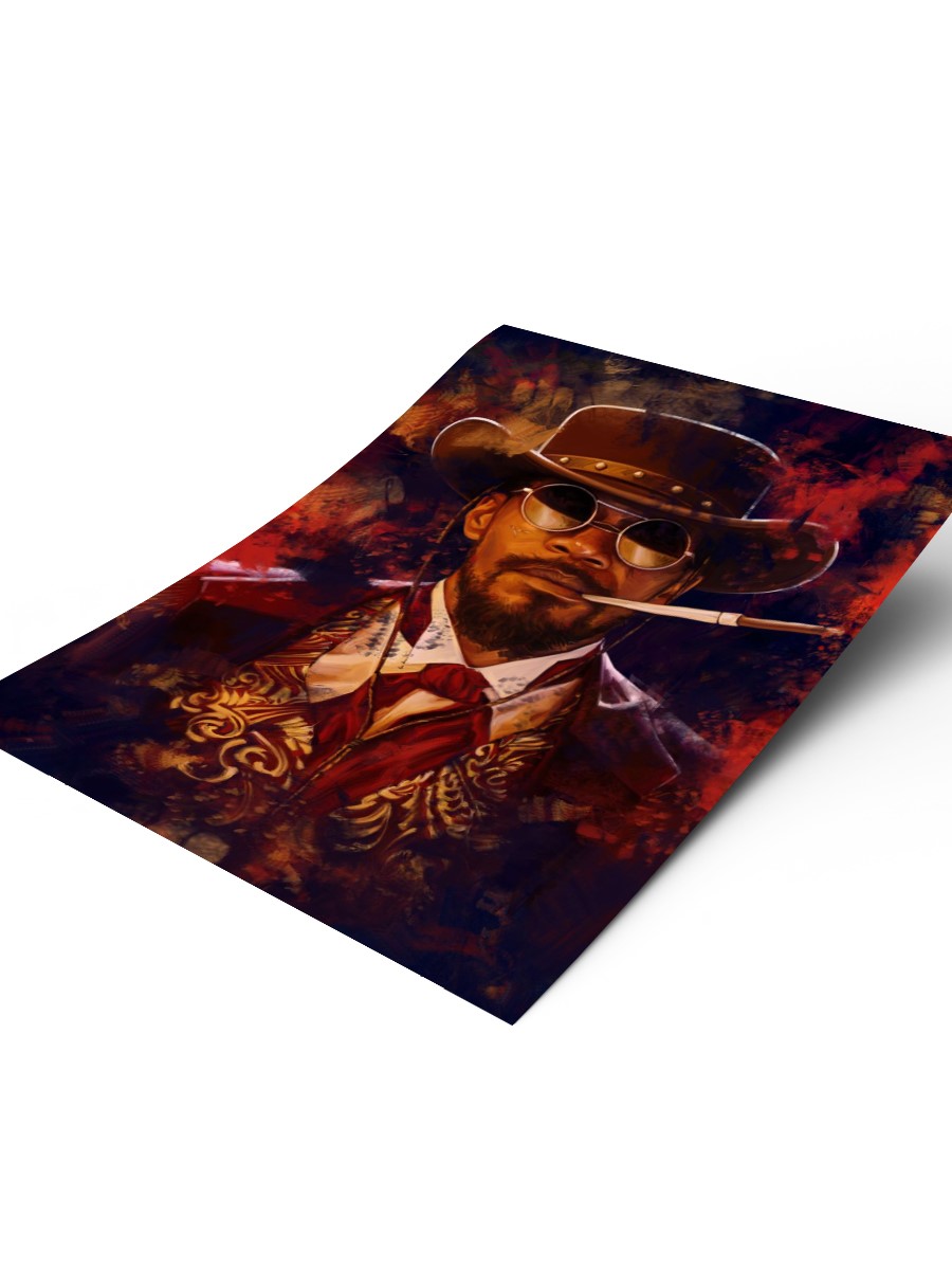 Django Poster, Çerçevesiz Tv Film Poster
