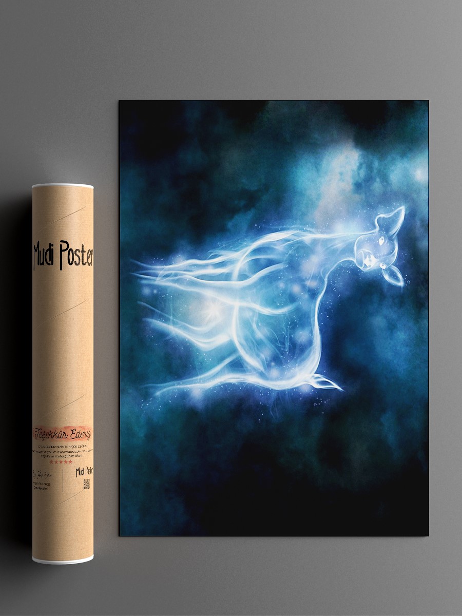 Doe Patronus Poster, Çerçevesiz Tv Film Poster