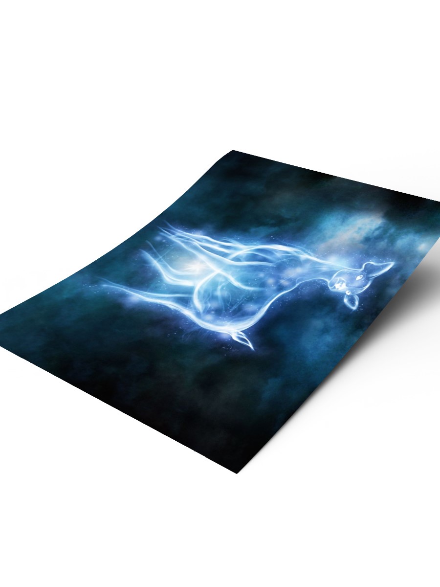 Doe Patronus Poster, Çerçevesiz Tv Film Poster