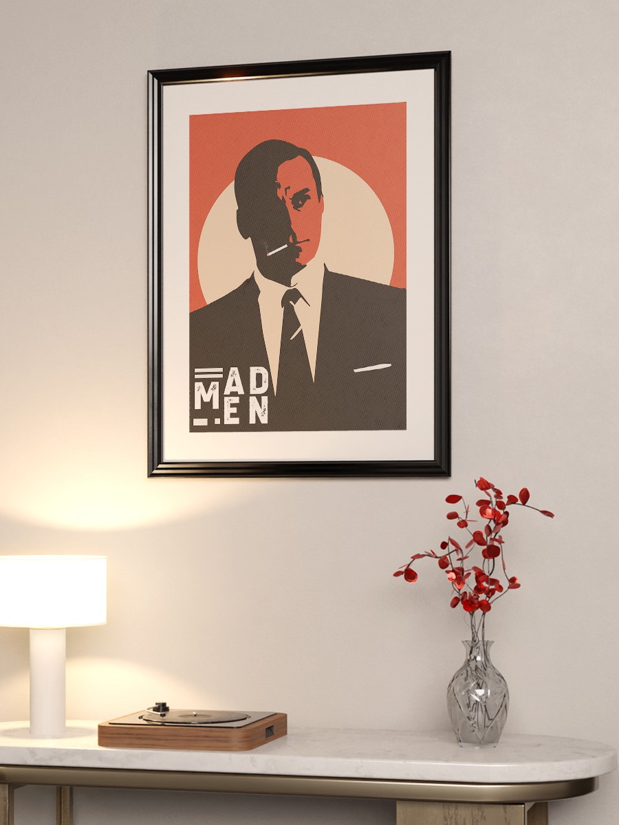 Don Draper Mad Men Poster, Çerçevesiz Tv Film Poster