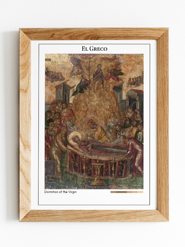El Greco Dormition of the Virgin Poster