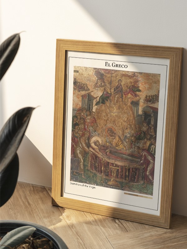 El Greco Dormition of the Virgin Poster
