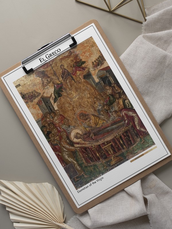 El Greco Dormition of the Virgin Poster