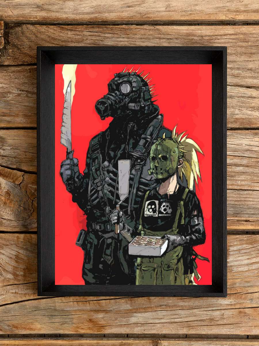 Dorohedoro Anime Poster Çerçevesiz Yüksek Kalite Anime Duvar Poster