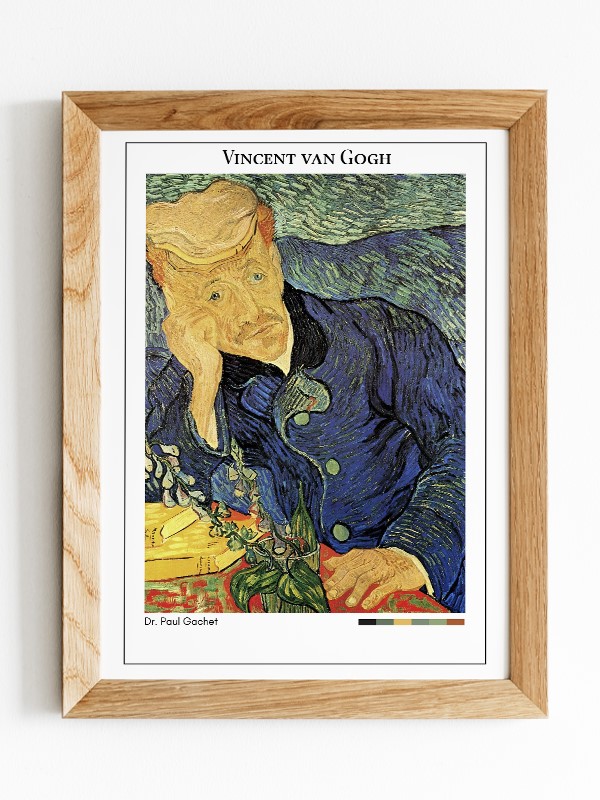 Vincent van Gogh Dr. Paul Gachet Poster