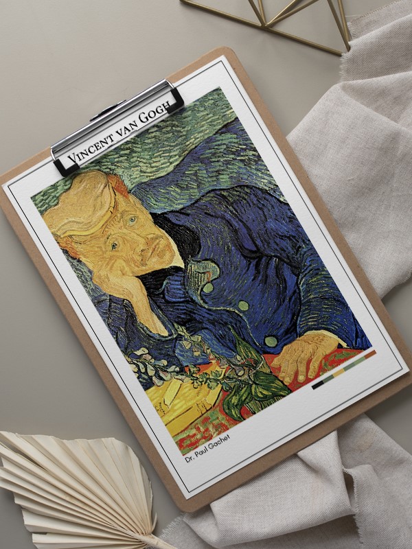 Vincent van Gogh Dr. Paul Gachet Poster