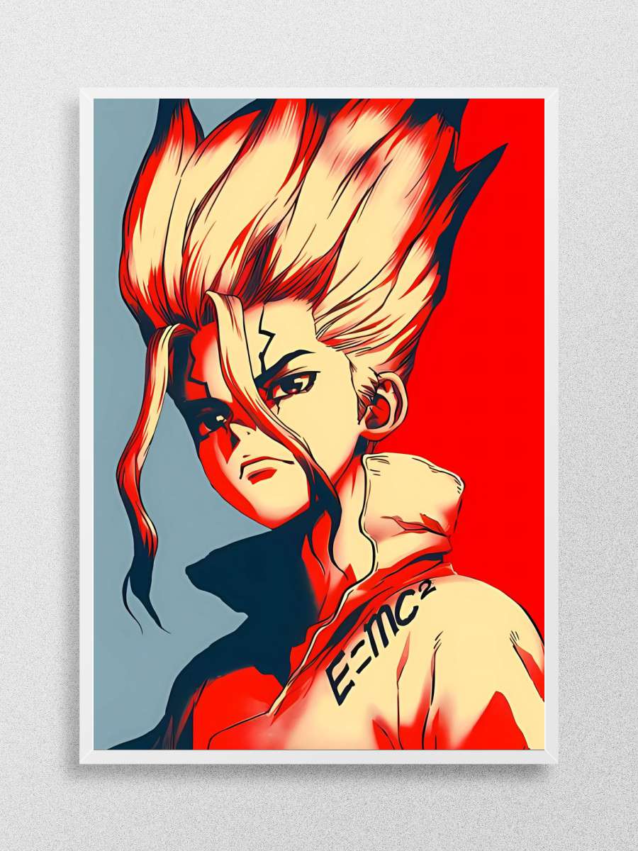 dr stone senku ishigami Anime Poster Çerçevesiz Yüksek Kalite Anime Duvar Poster