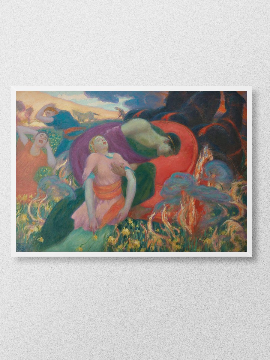 Dream of Persephone Tablo Sanatsal Ünlü Ressam Poster Çerçevesiz Yüksek Kalite Poster