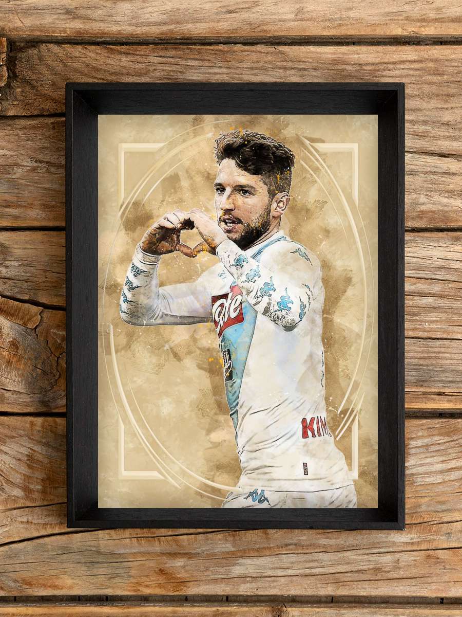 Dries Mertens Futbol Poster Çerçevesiz Yüksek Kalite Futbolcu Duvar Poster