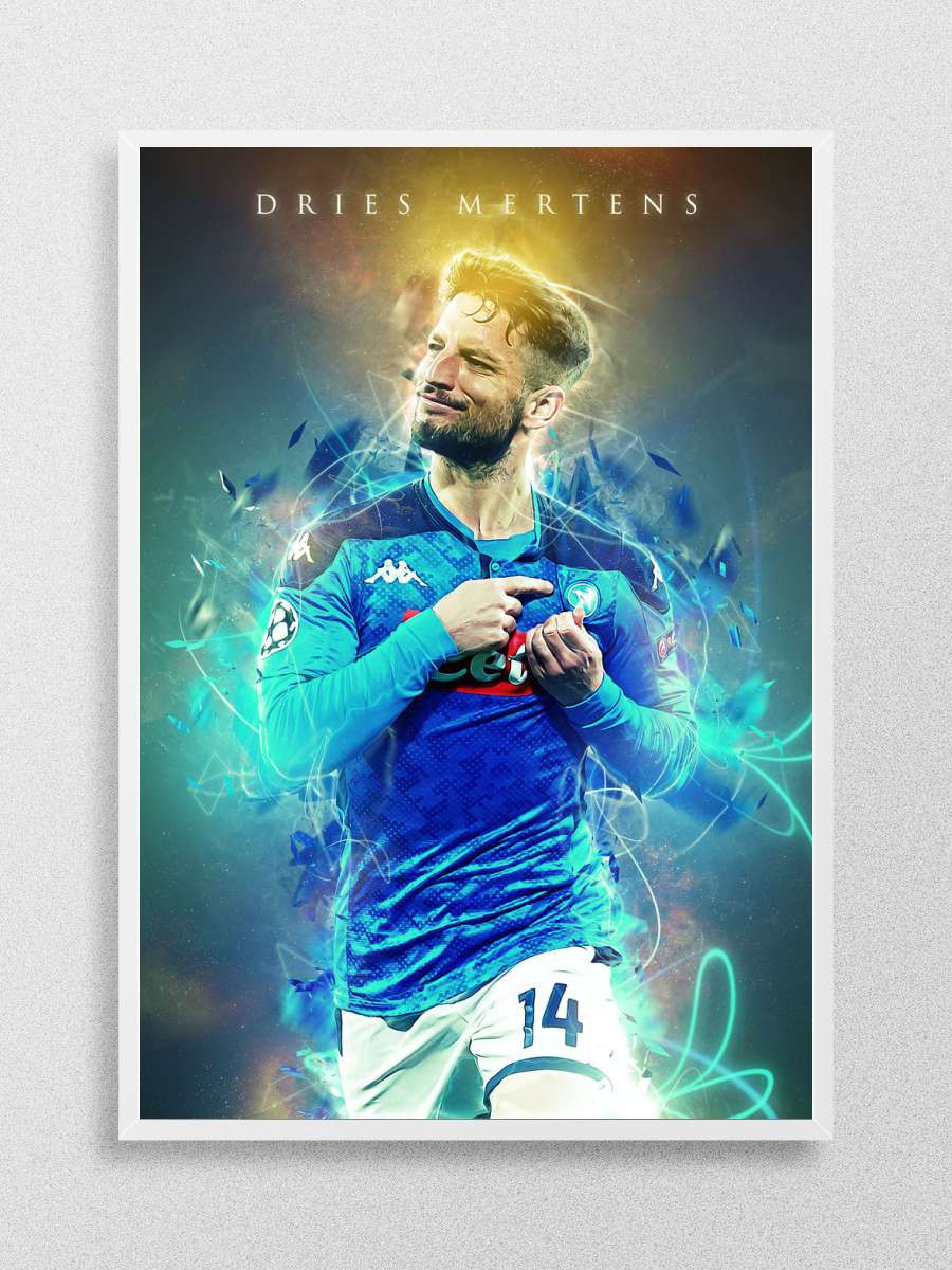 Dries Mertens Futbol Poster Çerçevesiz Yüksek Kalite Futbolcu Duvar Poster