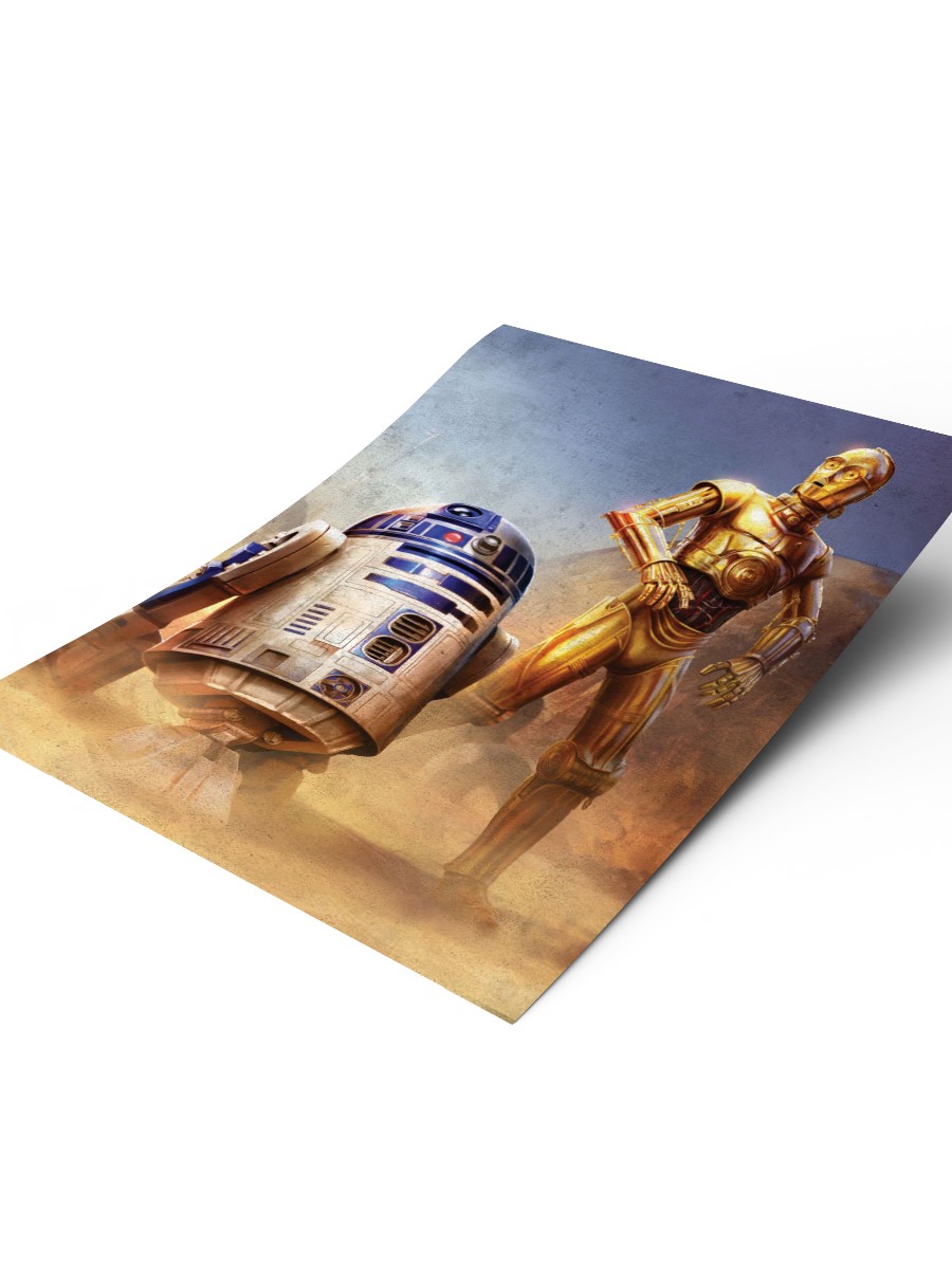 Droids Poster, Çerçevesiz Tv Film Poster