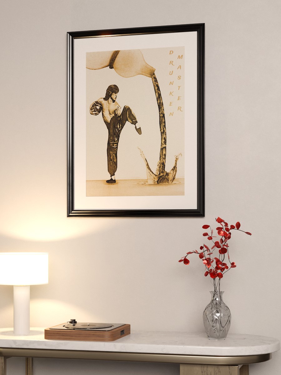 Drunken Master Poster, Çerçevesiz Tv Film Poster