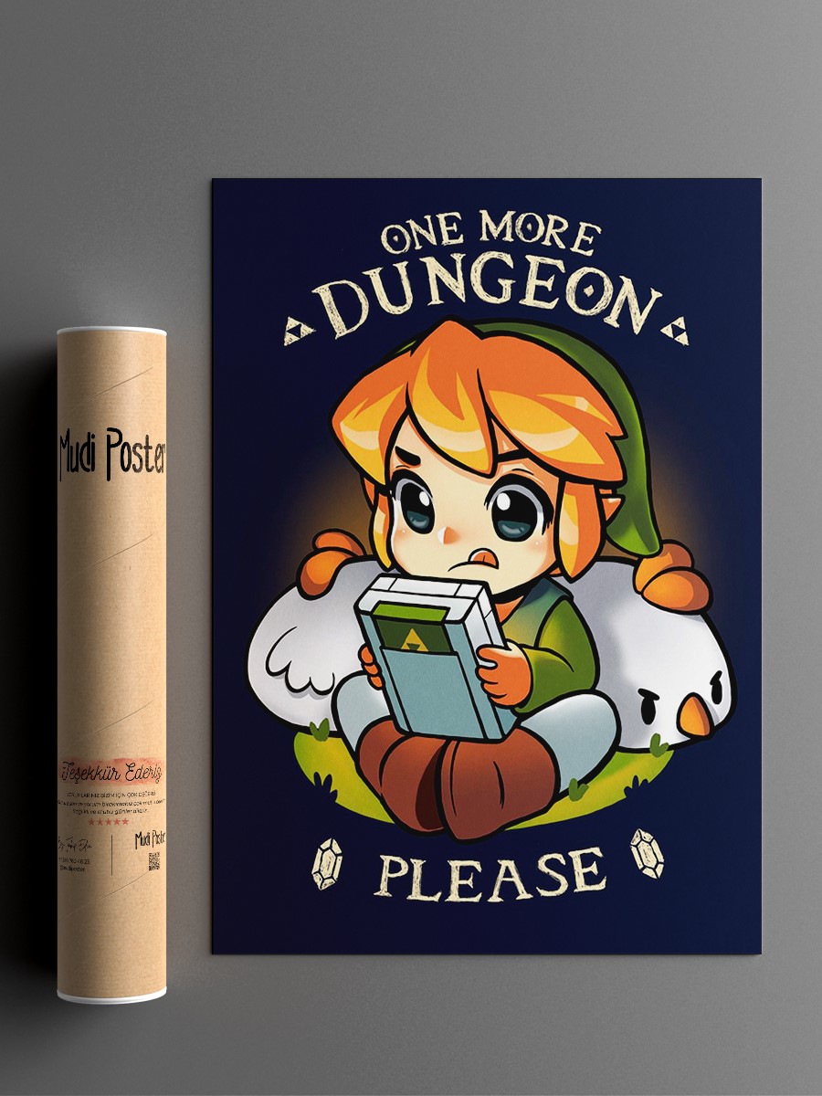 Dungeon Hero Anime Poster Çerçevesiz Yüksek Kalite Anime Duvar Poster