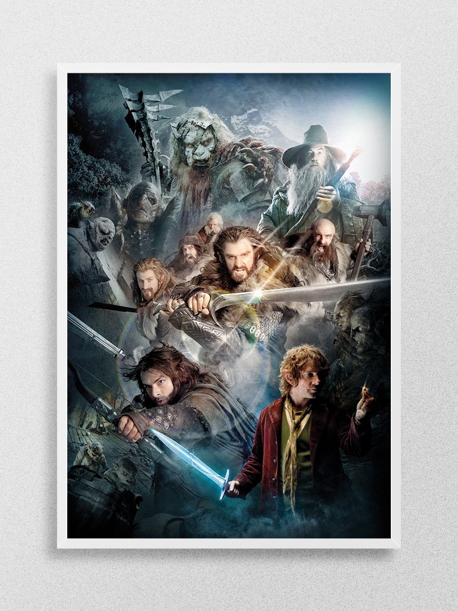 Dwarven Attack Poster, Çerçevesiz Tv Film Poster