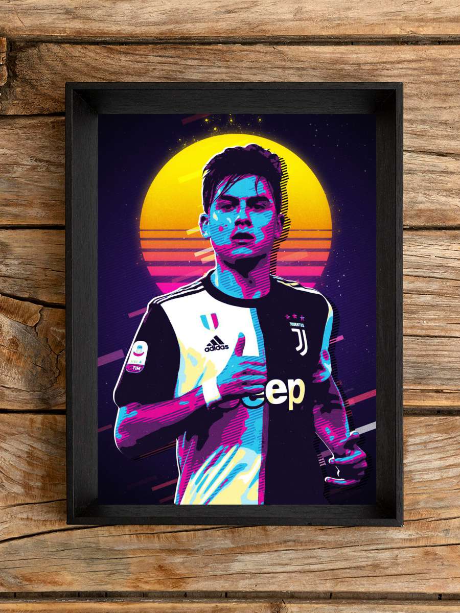 Dybala Futbol Poster Çerçevesiz Yüksek Kalite Futbolcu Duvar Poster