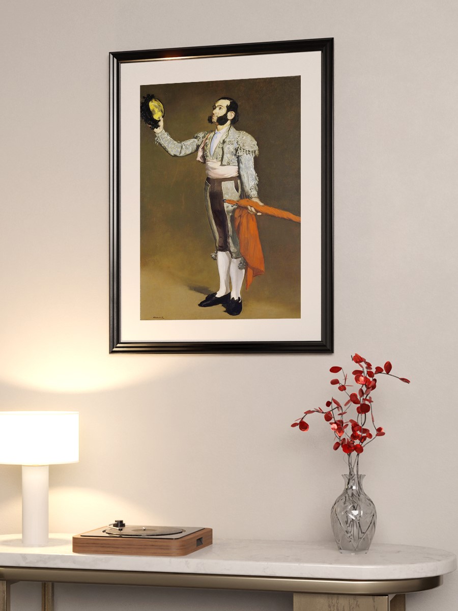 Edouard Manet Matador Tablo Sanatsal Ünlü Ressam Poster Çerçevesiz Yüksek Kalite Poster