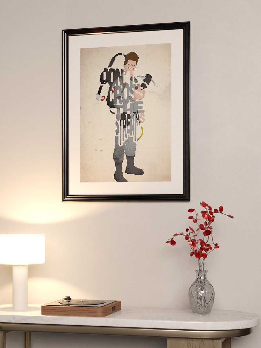 Egon Spengler - Ghostbusters. Poster, Çerçevesiz Tv Film Poster