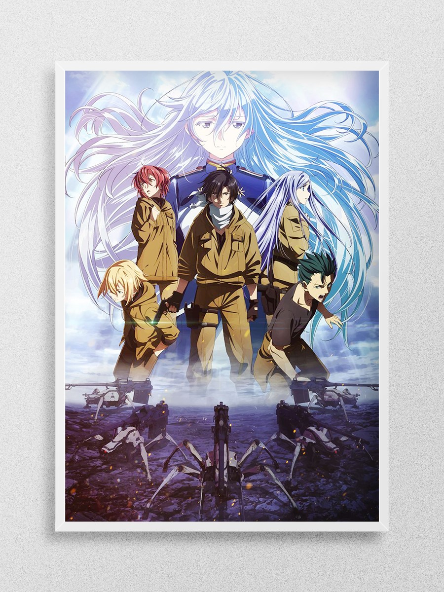 Eighty Six Anime Poster Çerçevesiz Yüksek Kalite Anime Duvar Poster